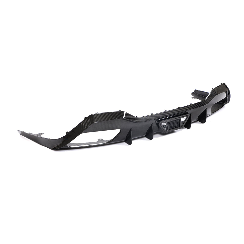 BMW 8-Series M-Sport G14 / G15 / G16 - AC Style Wet Carbon Fiber Rear Diffuser