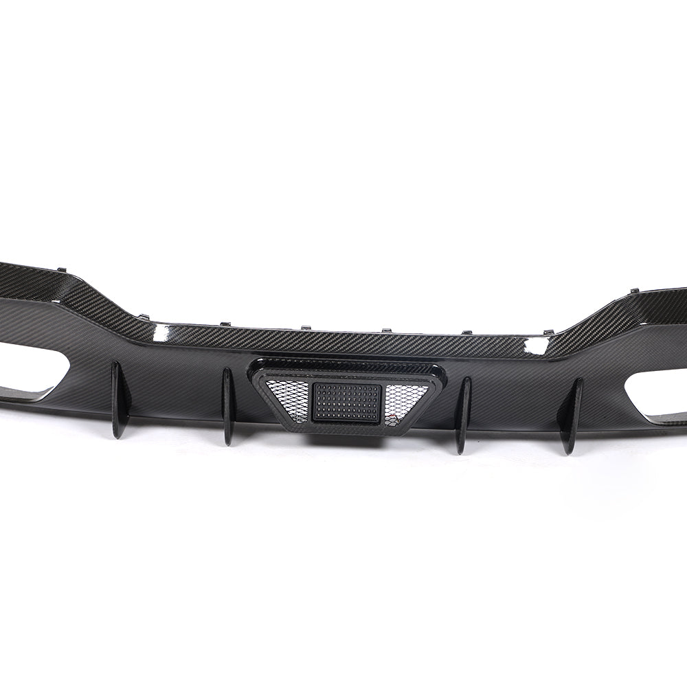 BMW 8-Series M-Sport G14 / G15 / G16 - AC Style Wet Carbon Fiber Rear Diffuser