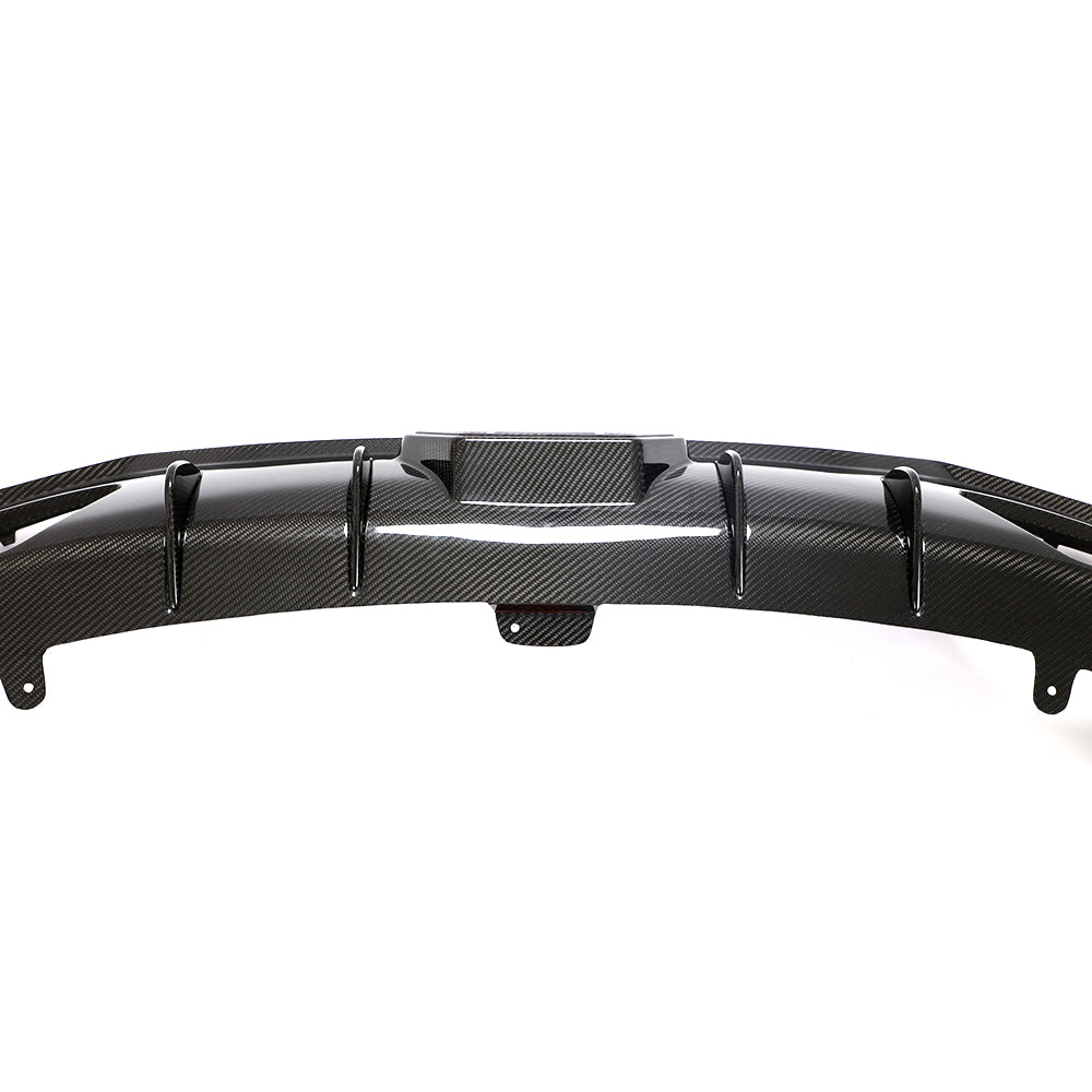 BMW 8-Series M-Sport G14 / G15 / G16 - AC Style Wet Carbon Fiber Rear Diffuser