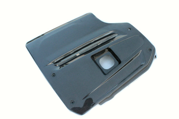 BMW F10 5-Series M-Sport - Engine Cover Style Wet Carbon Fiber Engine Cover