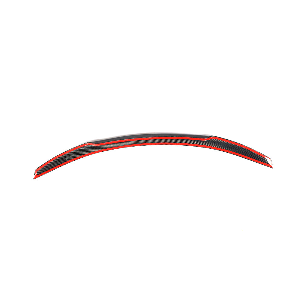 BMW 6-Series M-Sport / BMW M6 - V-Style Wet Carbon Fiber Rear Trunk Spoiler