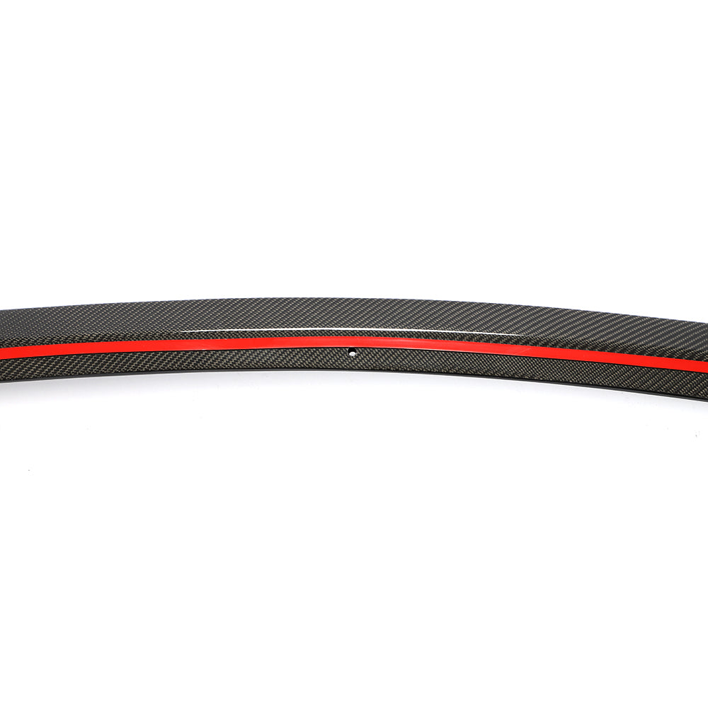 BMW G20 3 Series - Single Side Wet Carbon Fiber Front Lip Design One
