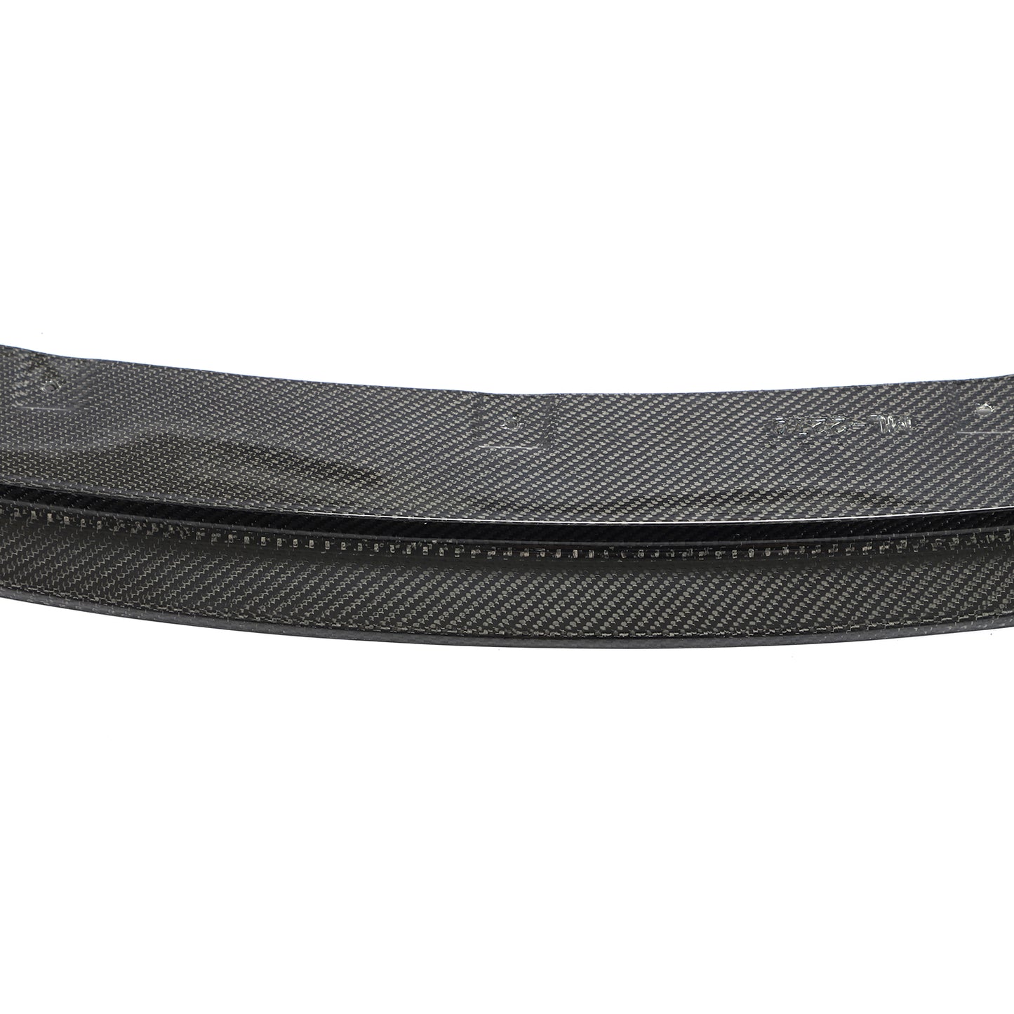 BMW 6-Series Base / BMW M6 - WET Style Wet Carbon Fiber Front Lip
