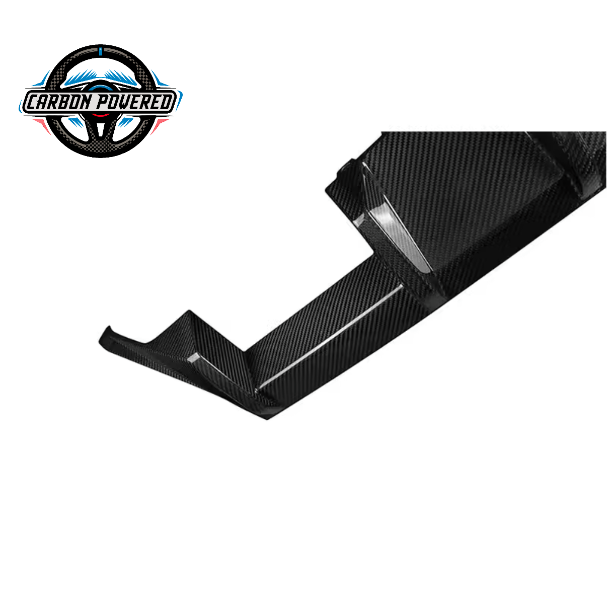 OEM Style Carbon Fiber Rear Diffuser -- For BMW G87 M2