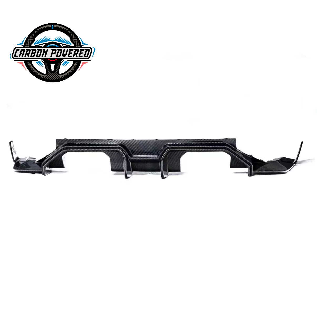 AD Style Carbon Fiber Rear Diffuser -- For BMW G87 M2