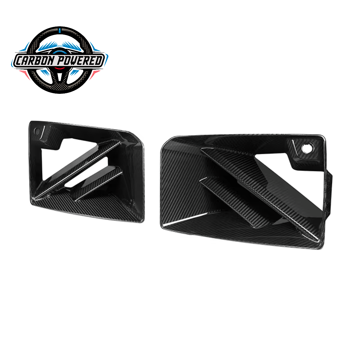 SQ Style Carbon Fiber Front Air Ducts -- For BMW G87 M2