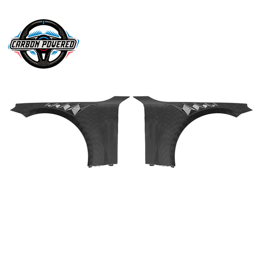 Alpha N Style Carbon Fiber Front Fenders -- For BMW G87 M2