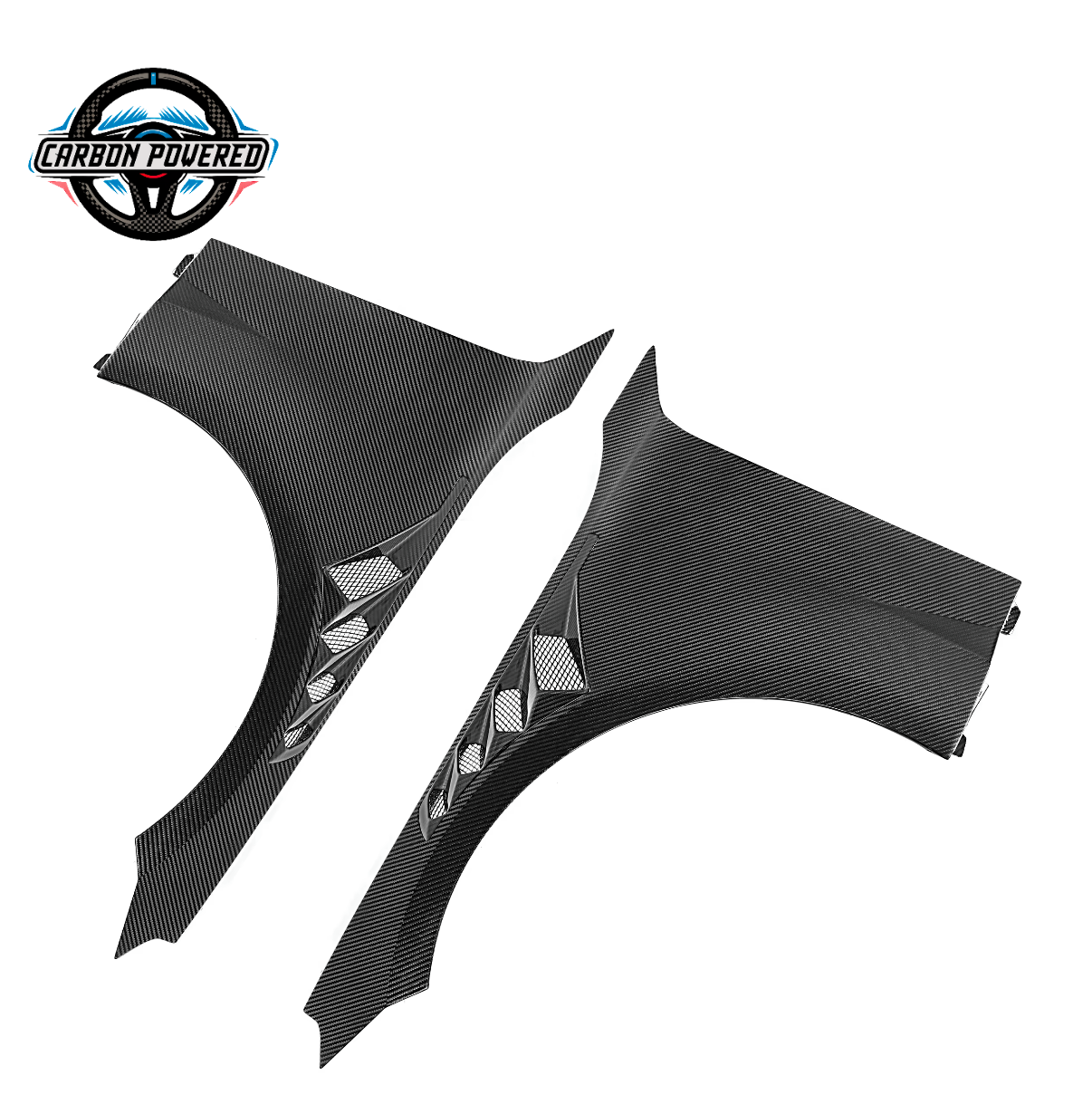 Alpha N Style Carbon Fiber Front Fenders -- For BMW G87 M2