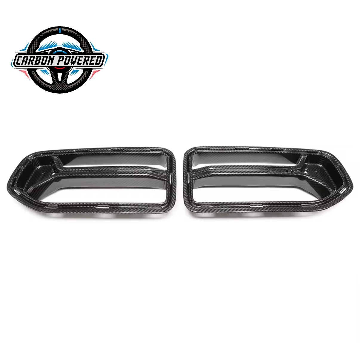 CSL Style Carbon Fiber Front Grilles -- For BMW G87 M2