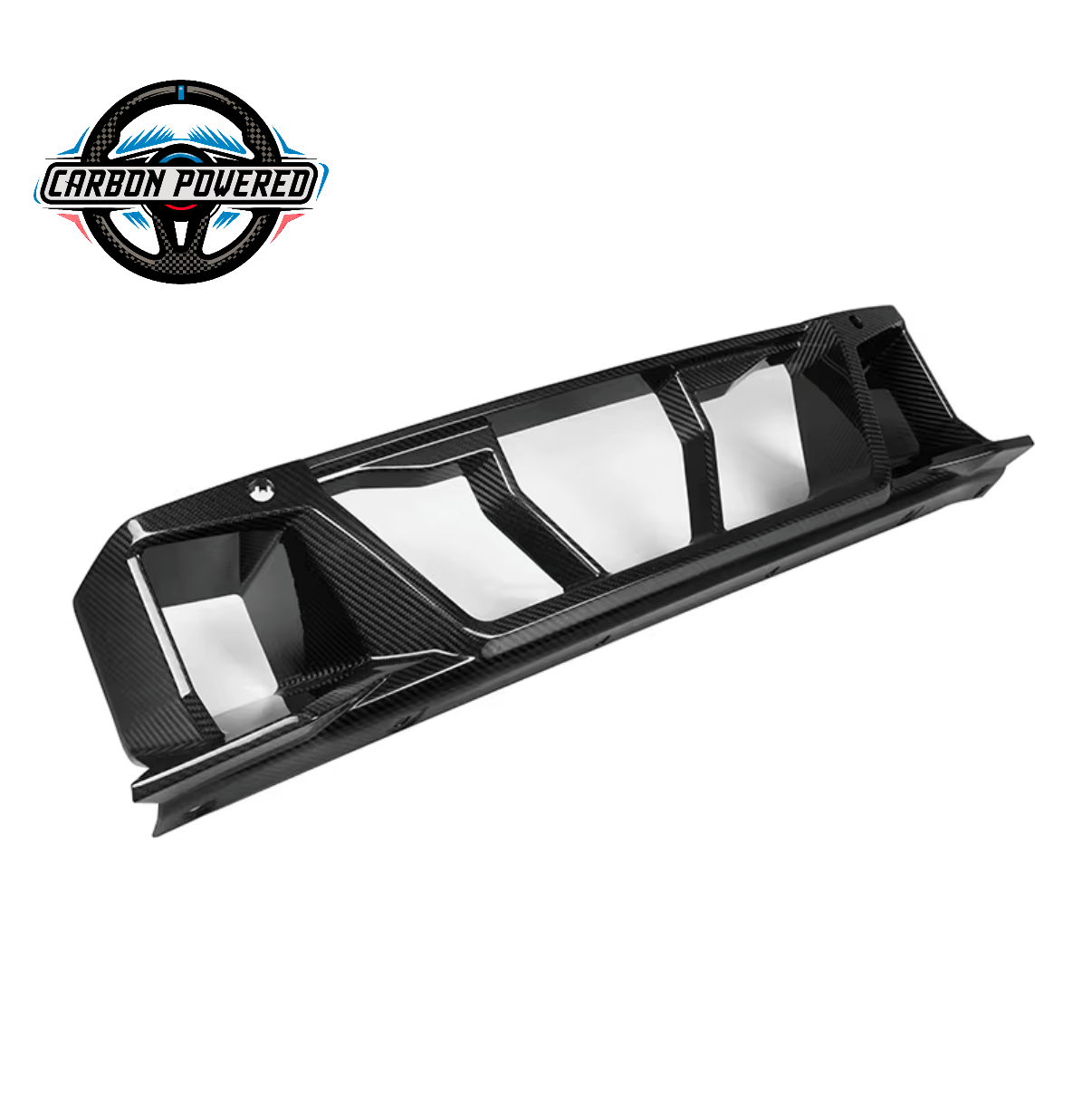 SQ Style Carbon Fiber Front Lower Grille Frame -- For BMW G87 M2