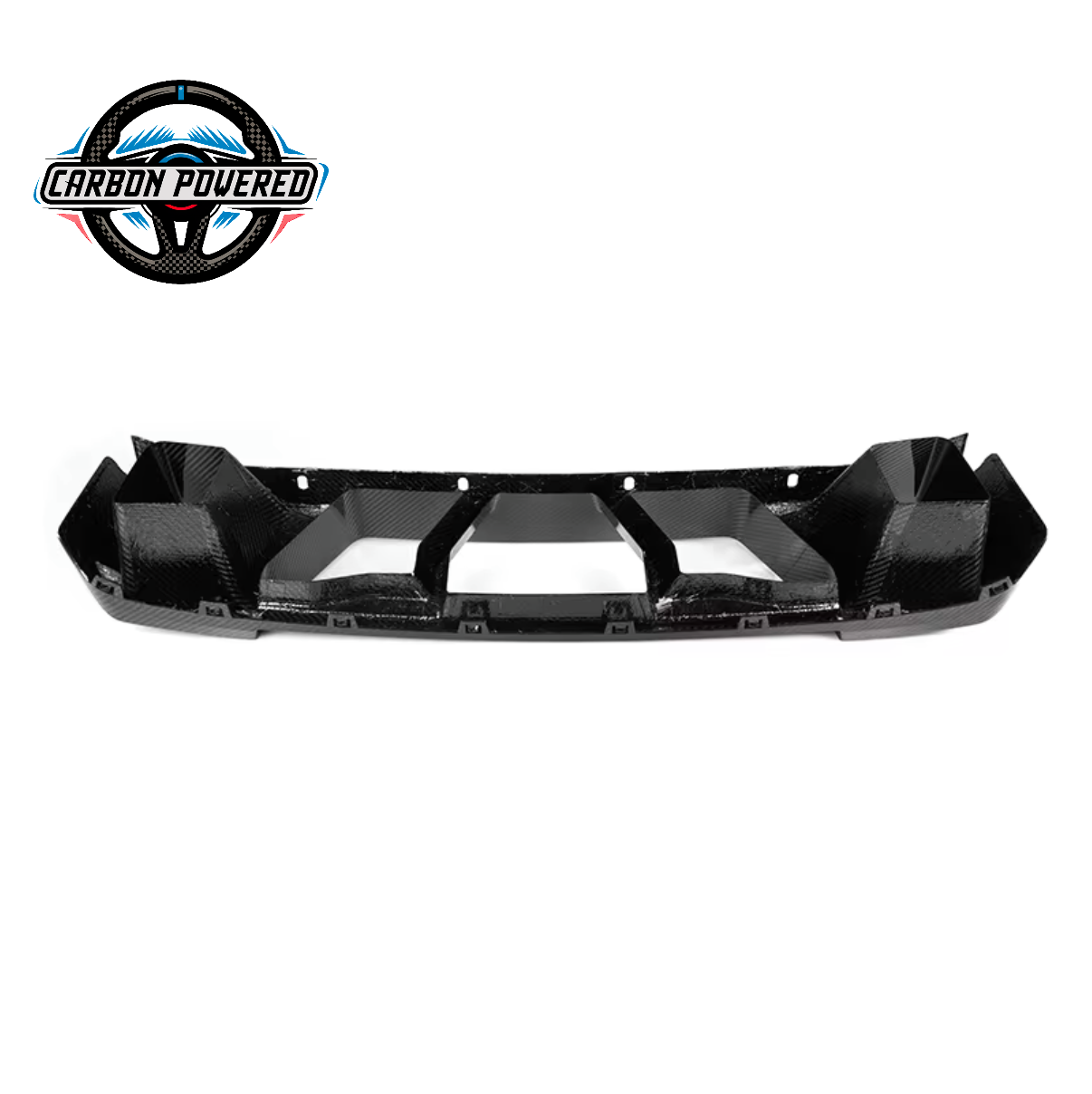 SQ Style Carbon Fiber Front Lower Grille Frame -- For BMW G87 M2