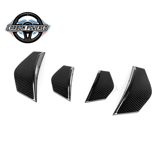 SQ Style Carbon Fiber Side Canards -- For BMW F87 M2