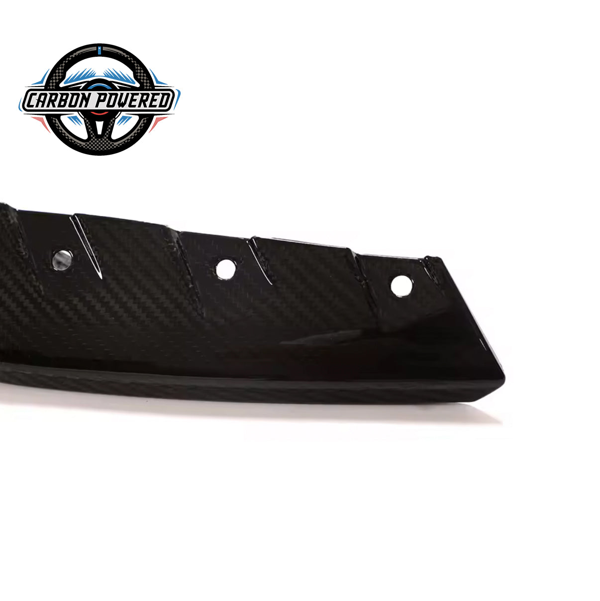 MP Style Carbon Fiber Front Splitters -- For BMW F87 M2 & M2 Competition