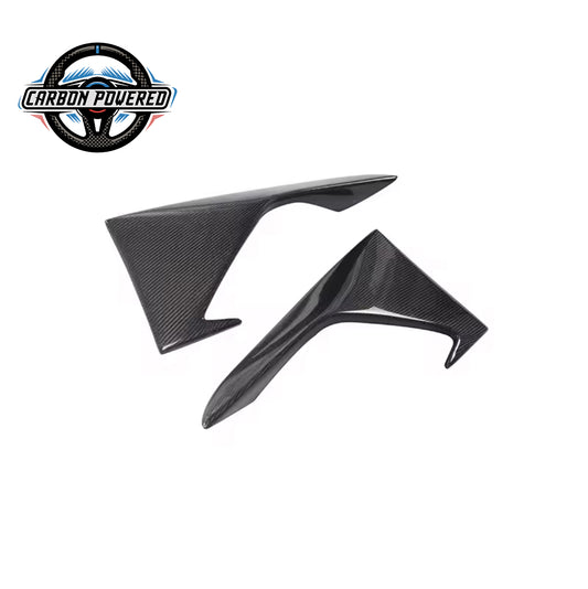 Carbon Fiber Front Upper Splitters -- For BMW F87 M2