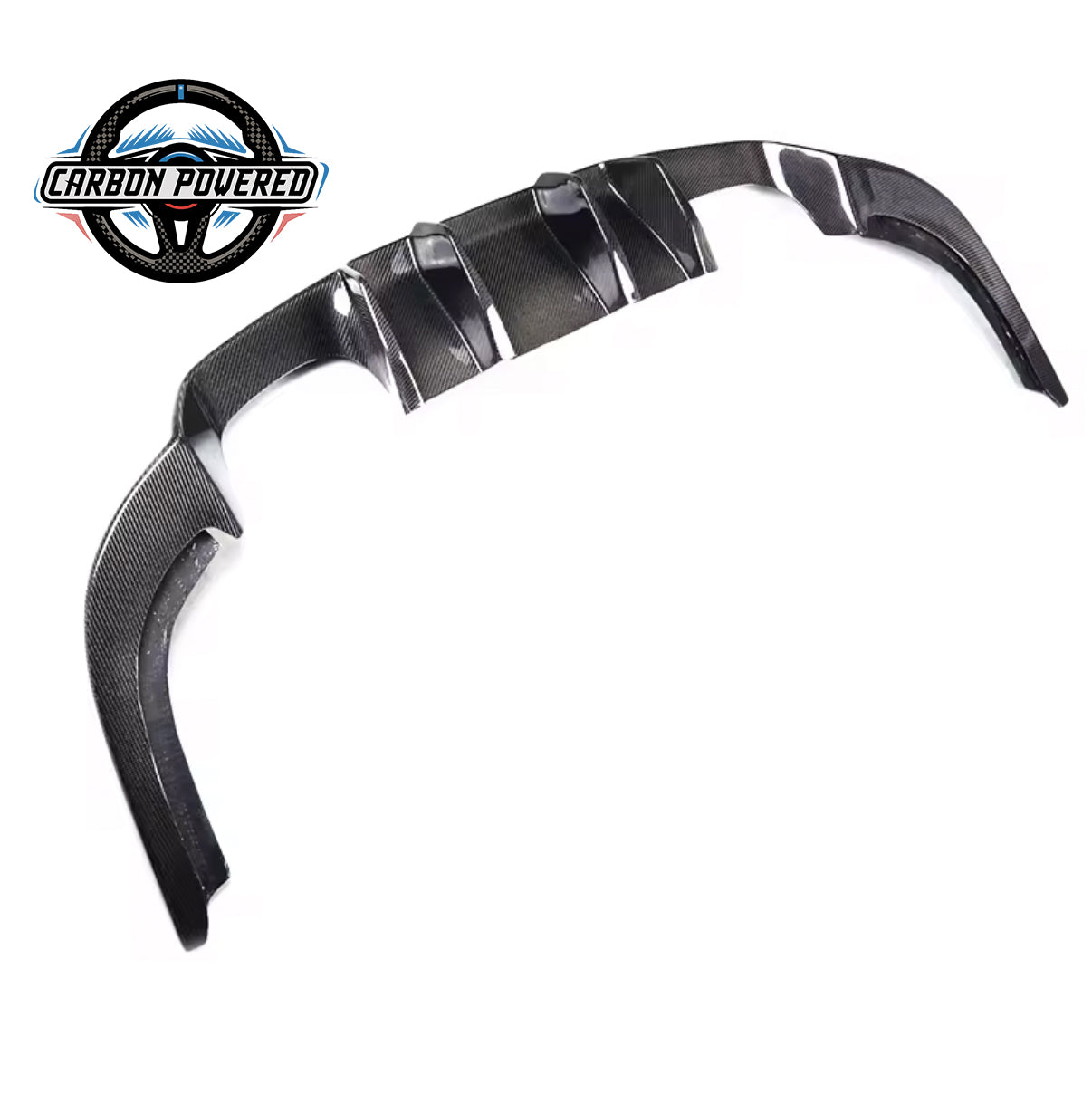 V Style Carbon Fiber Rear Diffuser -- For BMW F87 M2 & M2 Competition