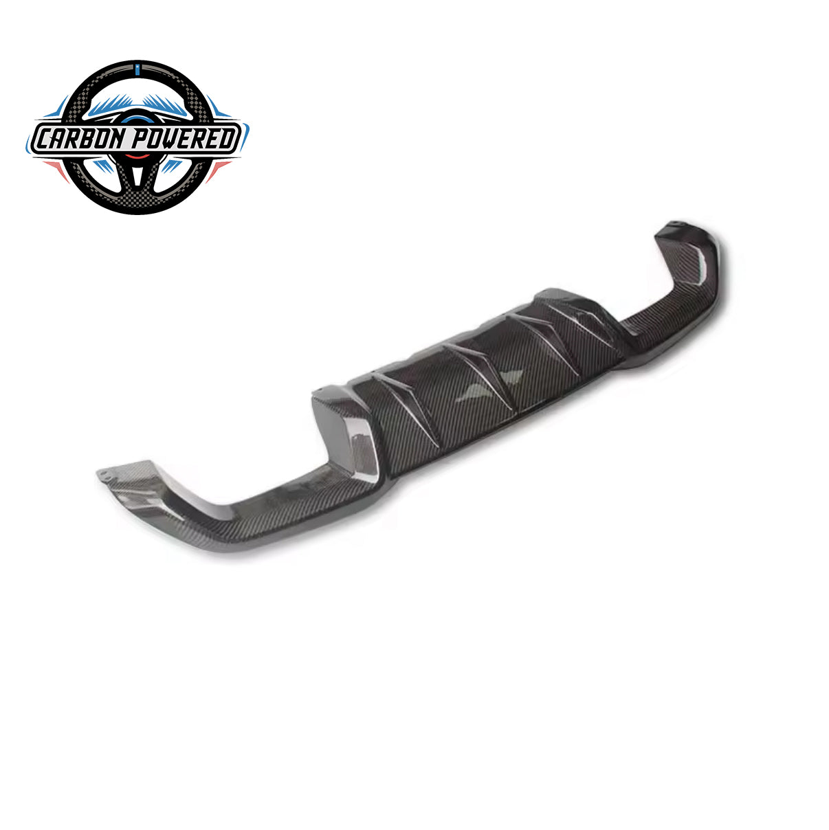 MP Style Carbon Fiber Rear Diffuser -- For BMW F87 M2 & M2 Competition