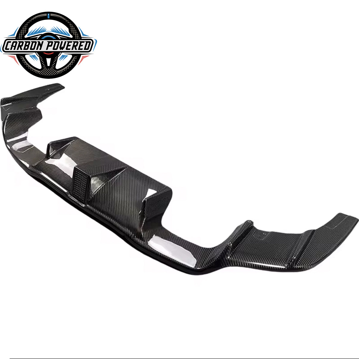 K Style Carbon Fiber Rear Diffuser -- For BMW F87 M2 & M2 Competition