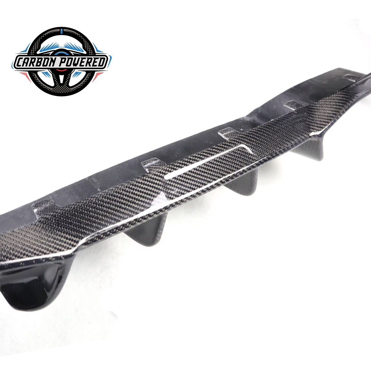 AK Style Carbon Fiber Rear Diffuser -- For BMW F87 M2 & M2 Competition