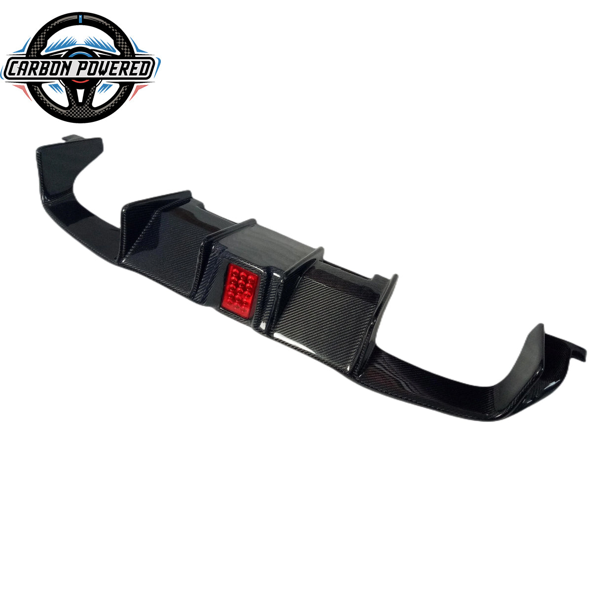 LED Style Carbon Fiber Rear Diffuser -- For BMW F87 M2 & M2 Competition