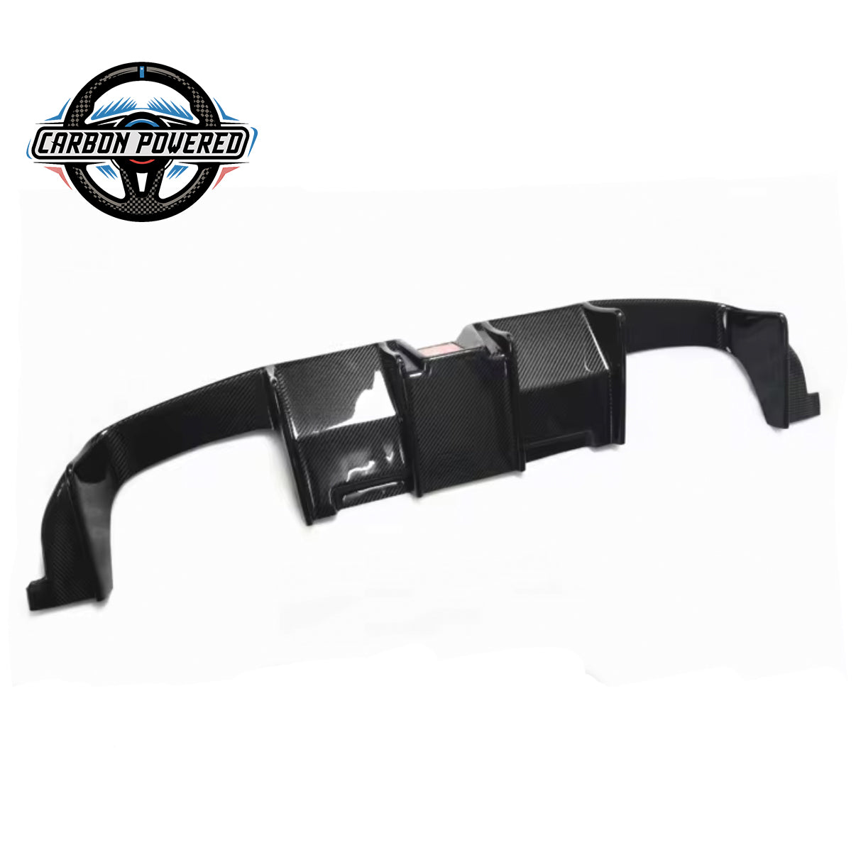 LED Style Carbon Fiber Rear Diffuser -- For BMW F87 M2 & M2 Competition