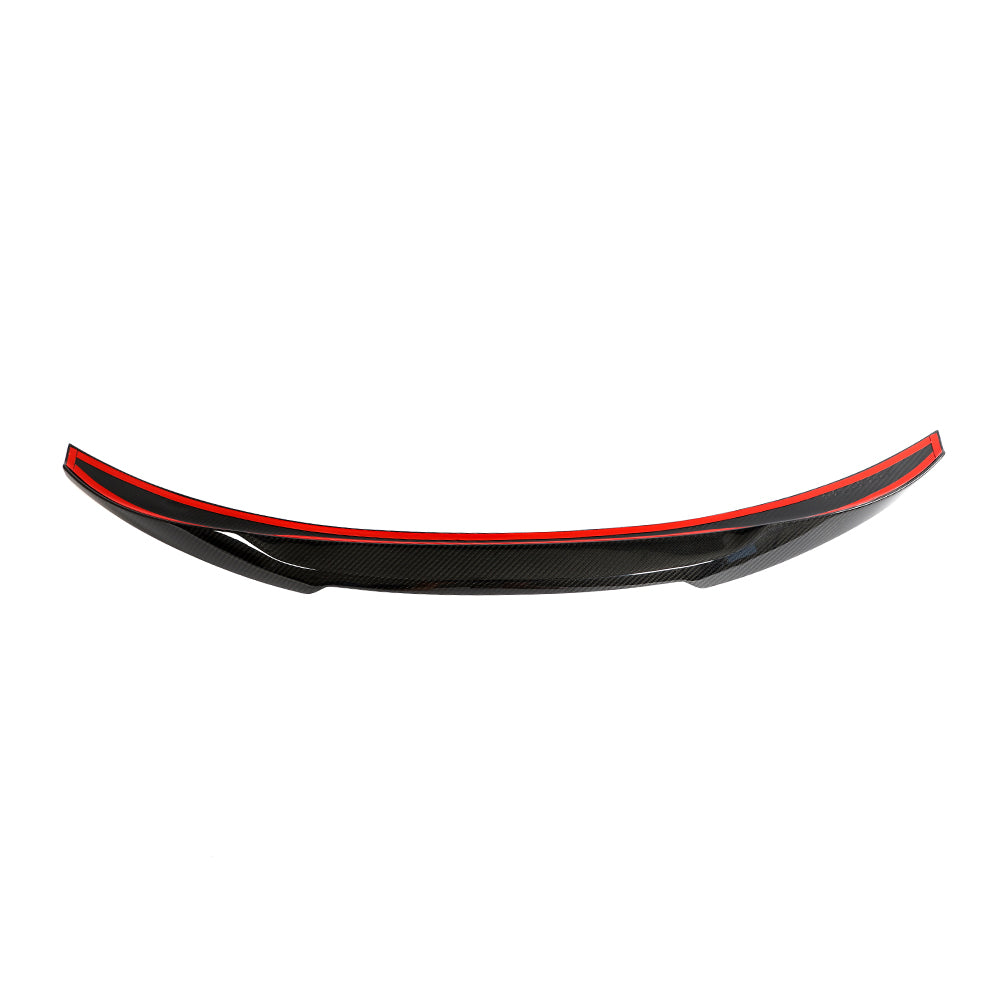 BMW 3-Series F30 / M3 F80 - M4 Style Dry Carbon Fiber Rear Trunk Spoiler
