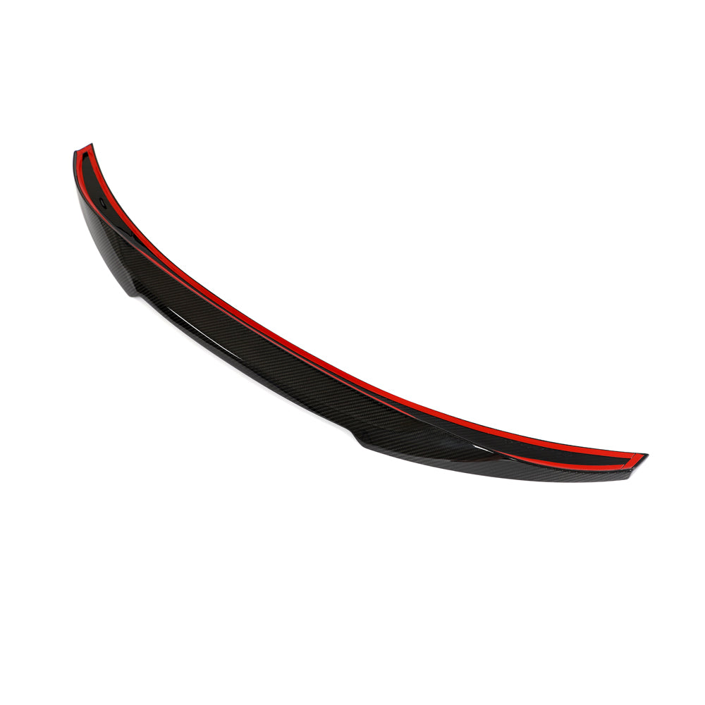 BMW 3-Series F30 / M3 F80 - M4 Style Dry Carbon Fiber Rear Trunk Spoiler