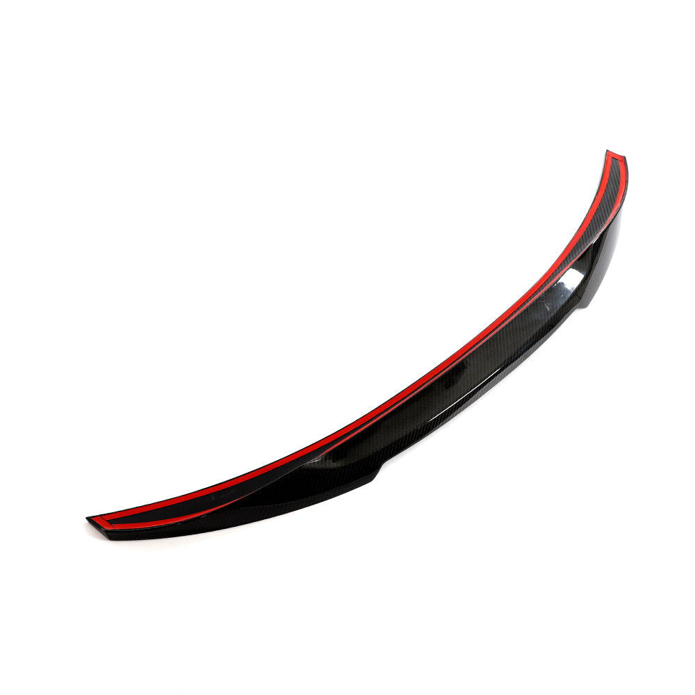 BMW 3-Series F30 / M3 F80 - M4 Style Dry Carbon Fiber Rear Trunk Spoiler