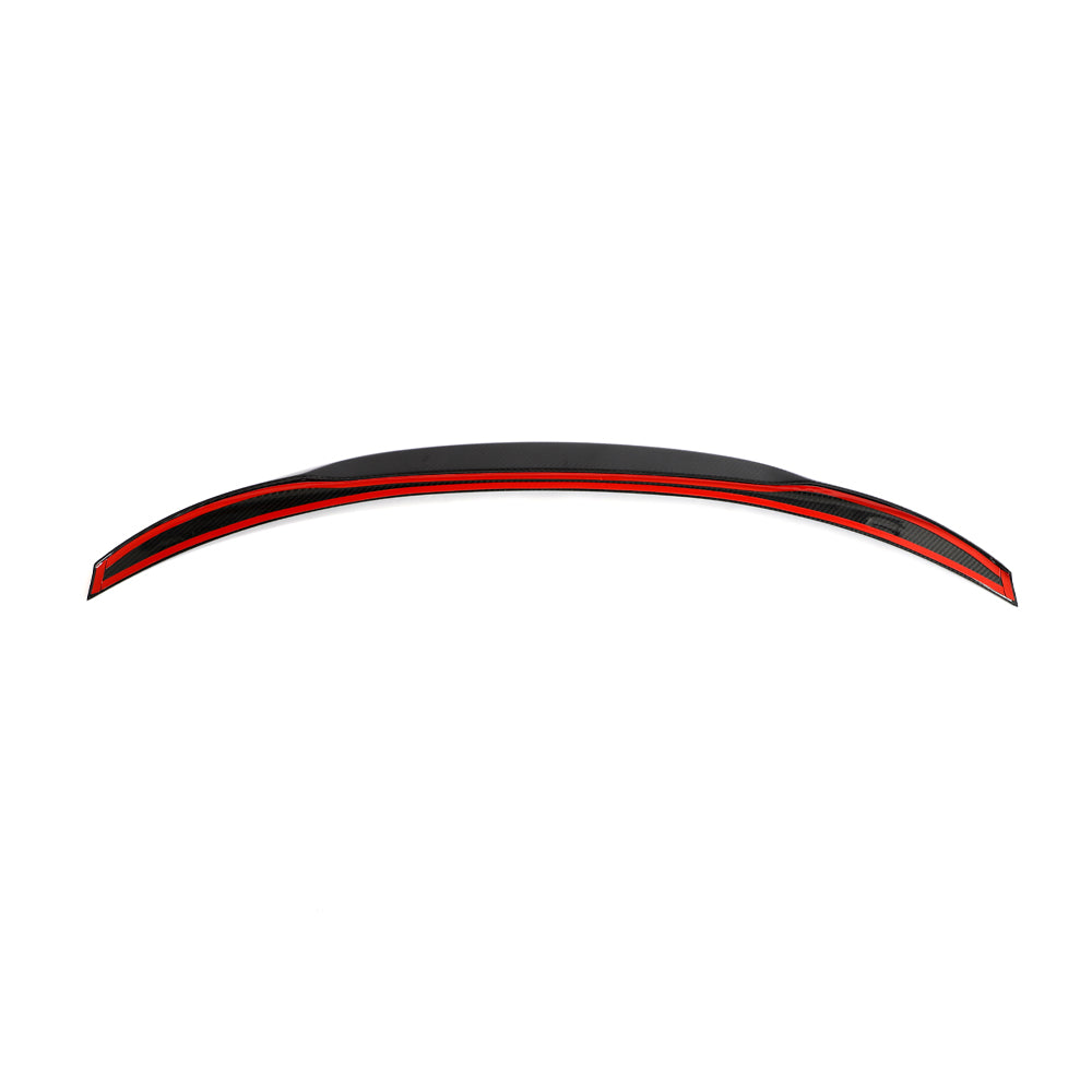 BMW 3-Series F30 / M3 F80 - M4 Style Dry Carbon Fiber Rear Trunk Spoiler