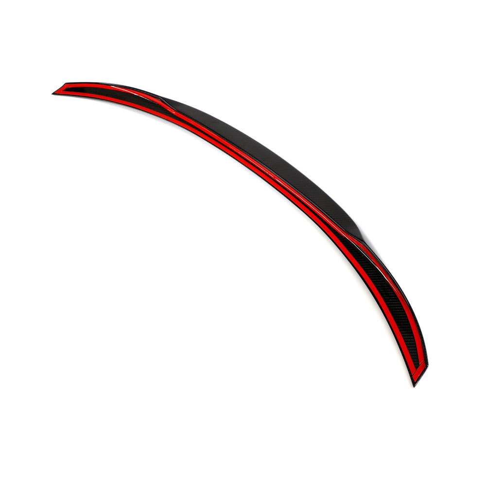 BMW 3-Series F30 / M3 F80 - M4 Style Dry Carbon Fiber Rear Trunk Spoiler