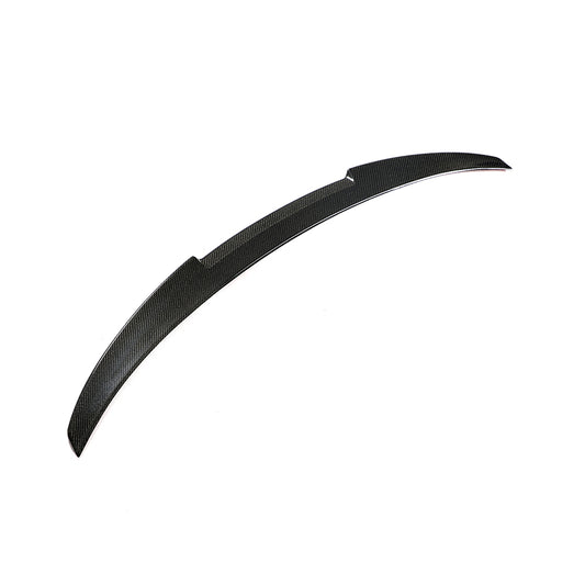 BMW G26 4-Series / i4 - M4 Style Wet Carbon Fiber Rear Trunk Spoiler