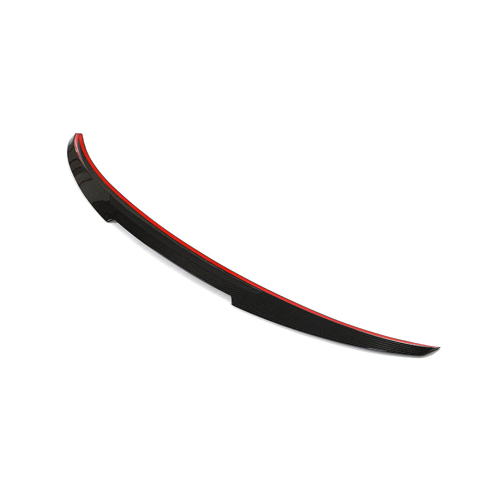 BMW G26 4-Series / i4 - M4 Style Wet Carbon Fiber Rear Trunk Spoiler