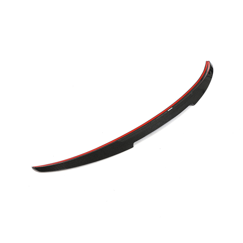 BMW G26 4-Series / i4 - M4 Style Wet Carbon Fiber Rear Trunk Spoiler