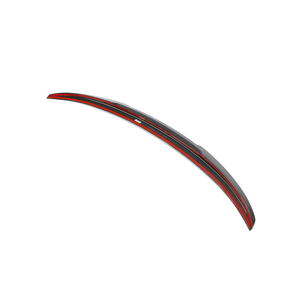 BMW G26 4-Series / i4 - M4 Style Wet Carbon Fiber Rear Trunk Spoiler