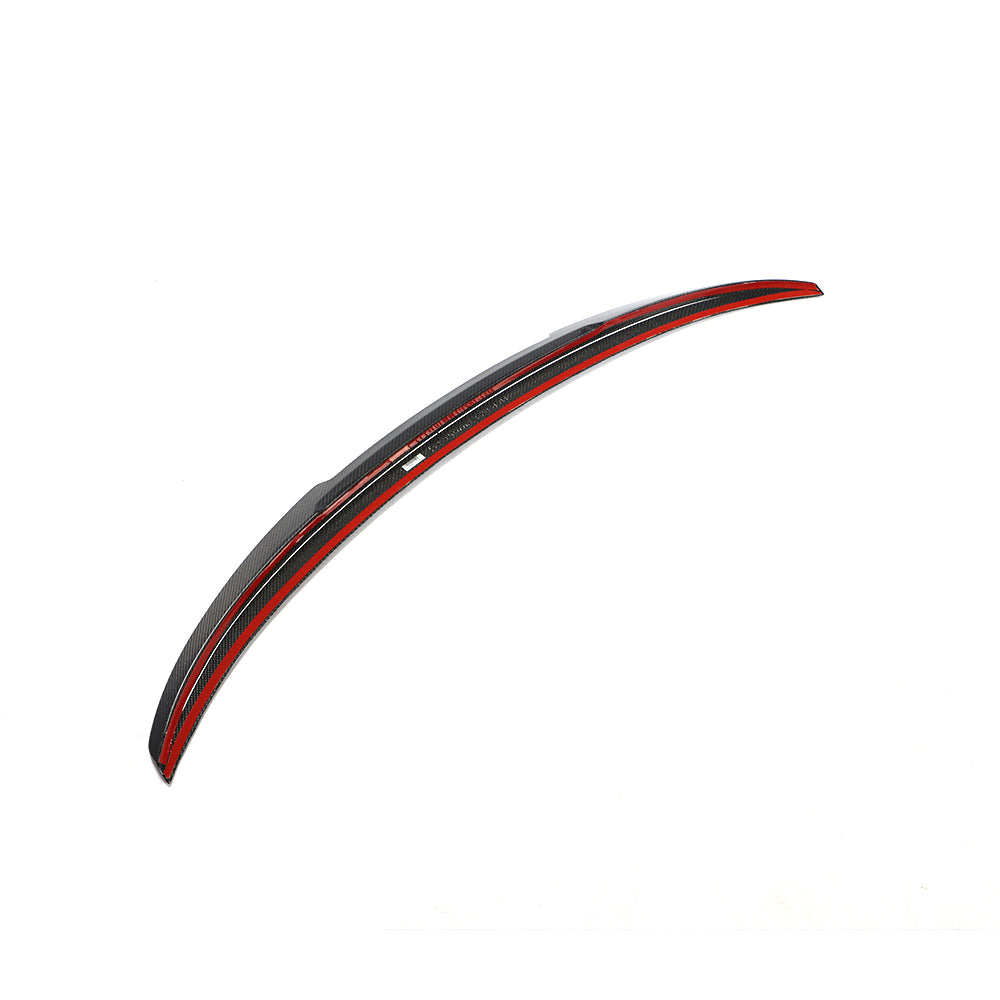 BMW G26 4-Series / i4 - M4 Style Wet Carbon Fiber Rear Trunk Spoiler
