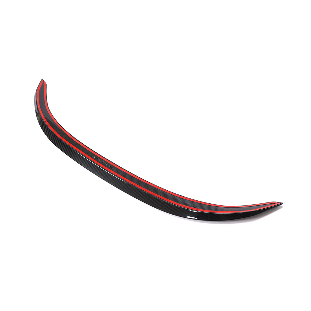 BMW G16 8-Series / F93 M8 - 3D Style Wet Carbon Fiber Rear Trunk Spoiler