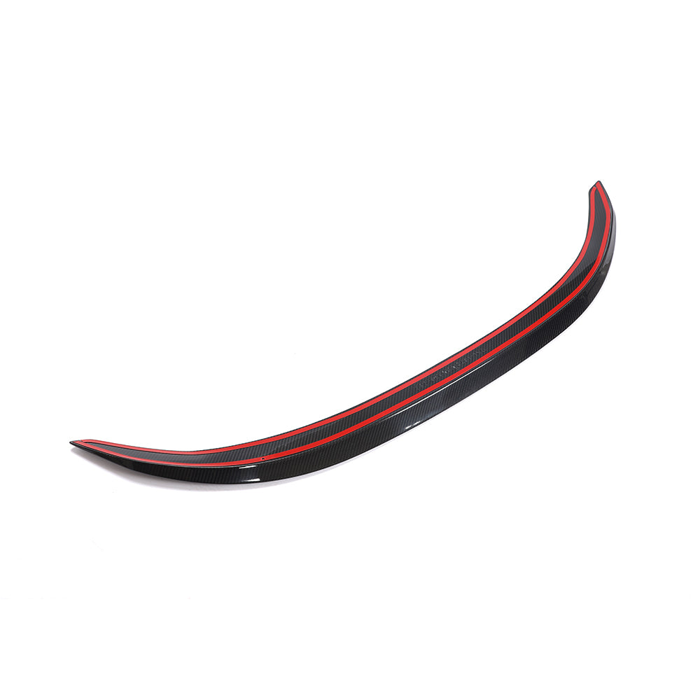 BMW G16 8-Series / F93 M8 - 3D Style Wet Carbon Fiber Rear Trunk Spoiler