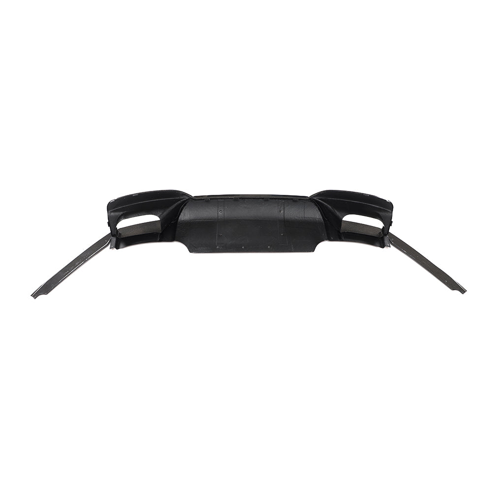 BMW 6-Series Base / BMW M6 - AK Style Wet Carbon Fiber Rear Diffuser