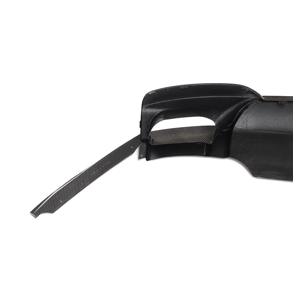 BMW 6-Series Base / BMW M6 - AK Style Wet Carbon Fiber Rear Diffuser