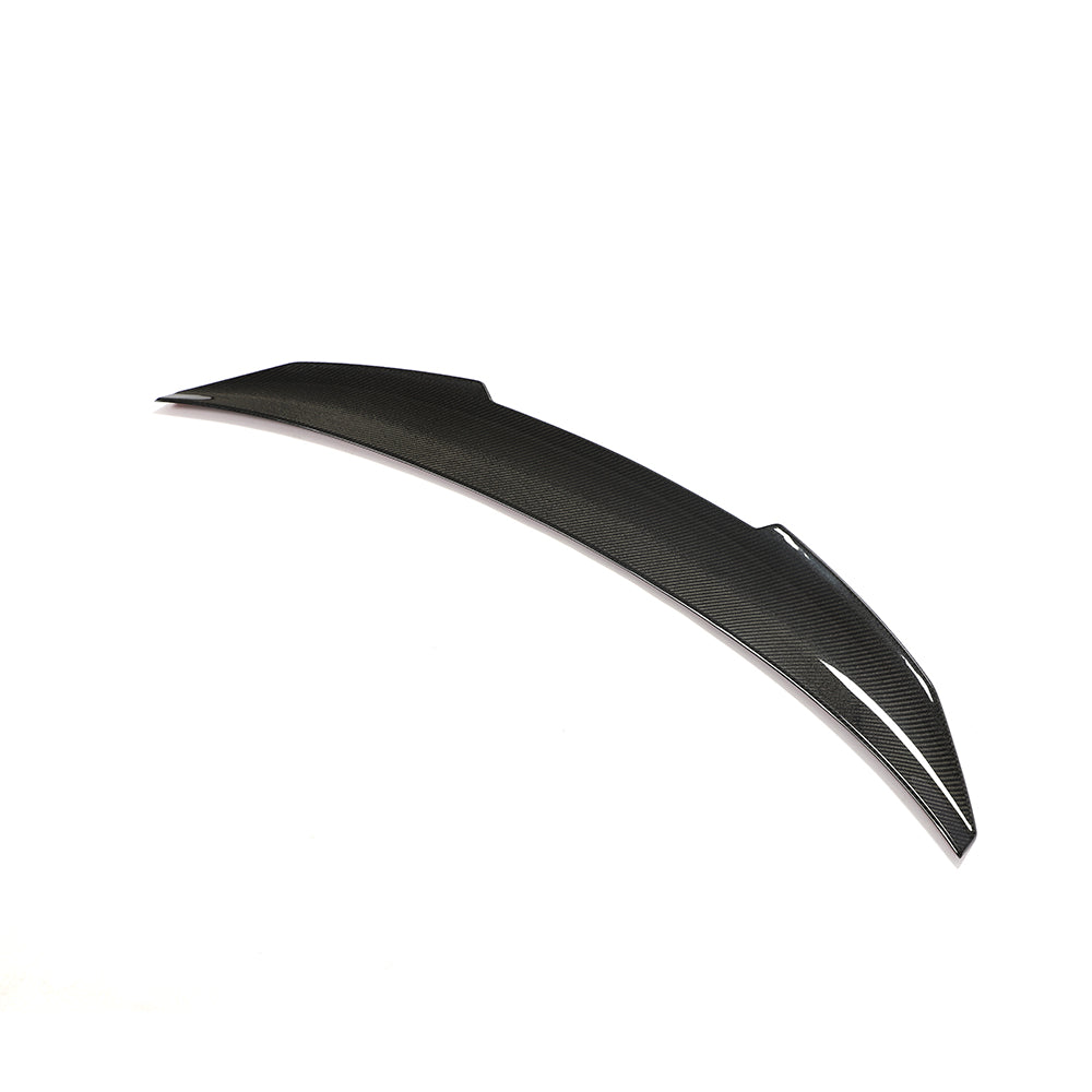BMW G26 4-Series / i4 - PSM Style Wet Carbon Fiber Rear Trunk Spoiler