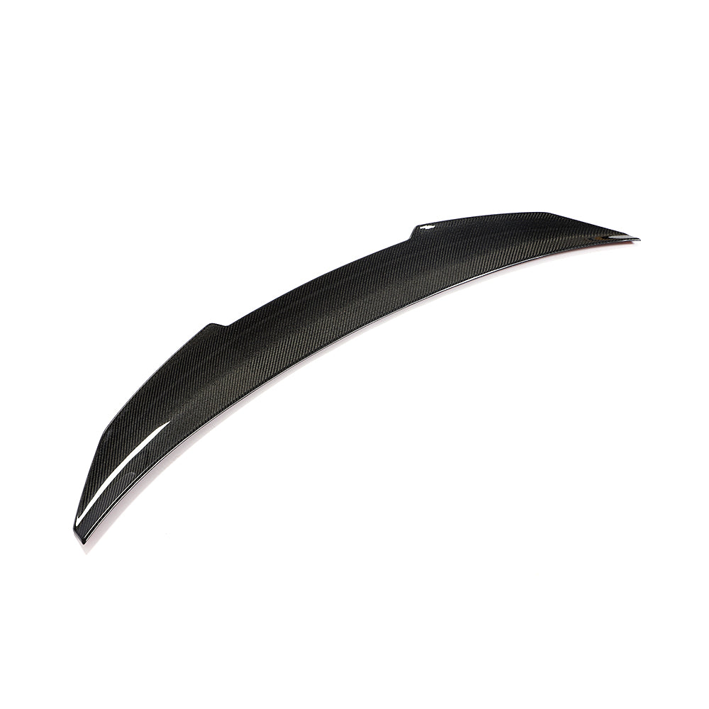 BMW G26 4-Series / i4 - PSM Style Wet Carbon Fiber Rear Trunk Spoiler