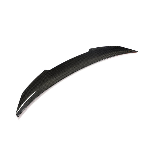 BMW G26 4-Series / i4 - PSM Style Wet Carbon Fiber Rear Trunk Spoiler