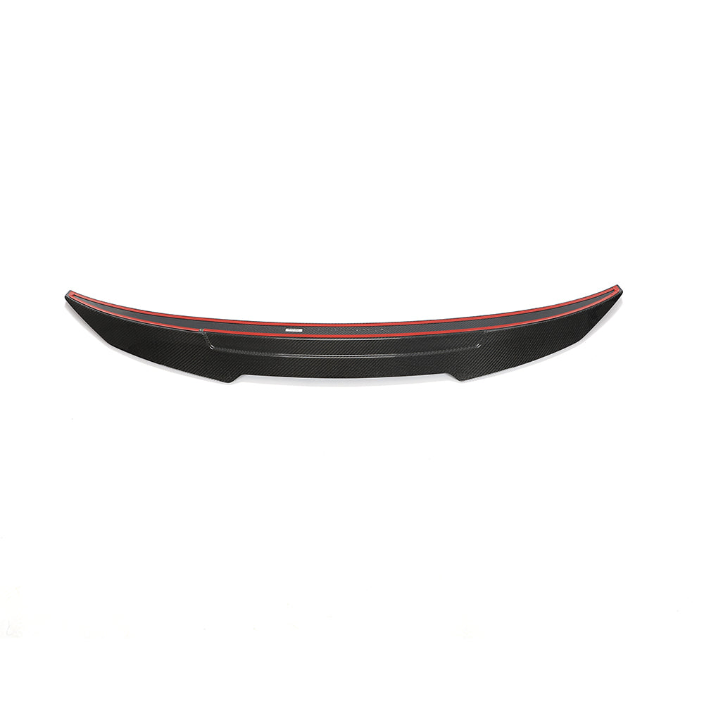 BMW G26 4-Series / i4 - PSM Style Wet Carbon Fiber Rear Trunk Spoiler