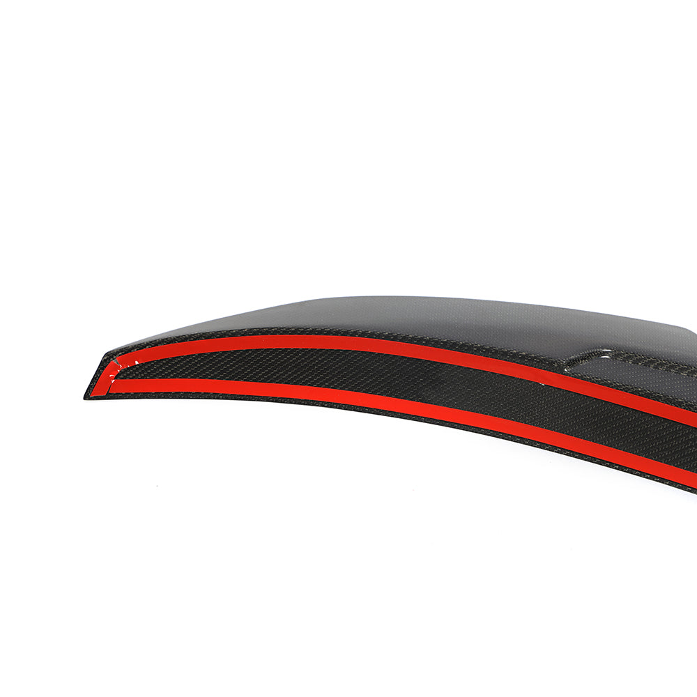 BMW G26 4-Series / i4 - PSM Style Wet Carbon Fiber Rear Trunk Spoiler