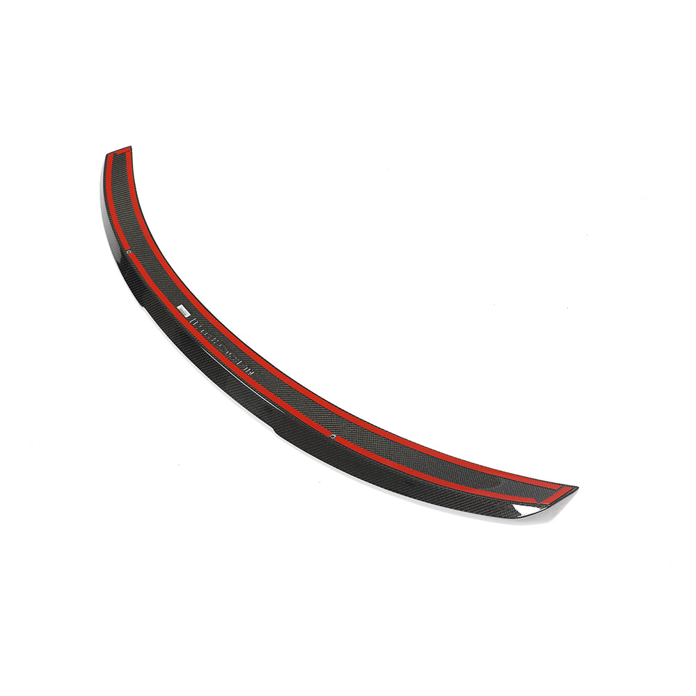 BMW G26 4-Series / i4 - 3D Style Wet Carbon Fiber Rear Trunk Spoiler