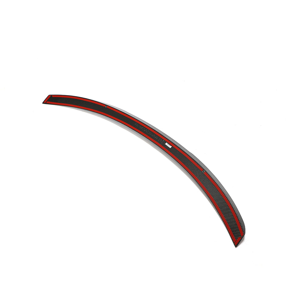 BMW G26 4-Series / i4 - 3D Style Wet Carbon Fiber Rear Trunk Spoiler