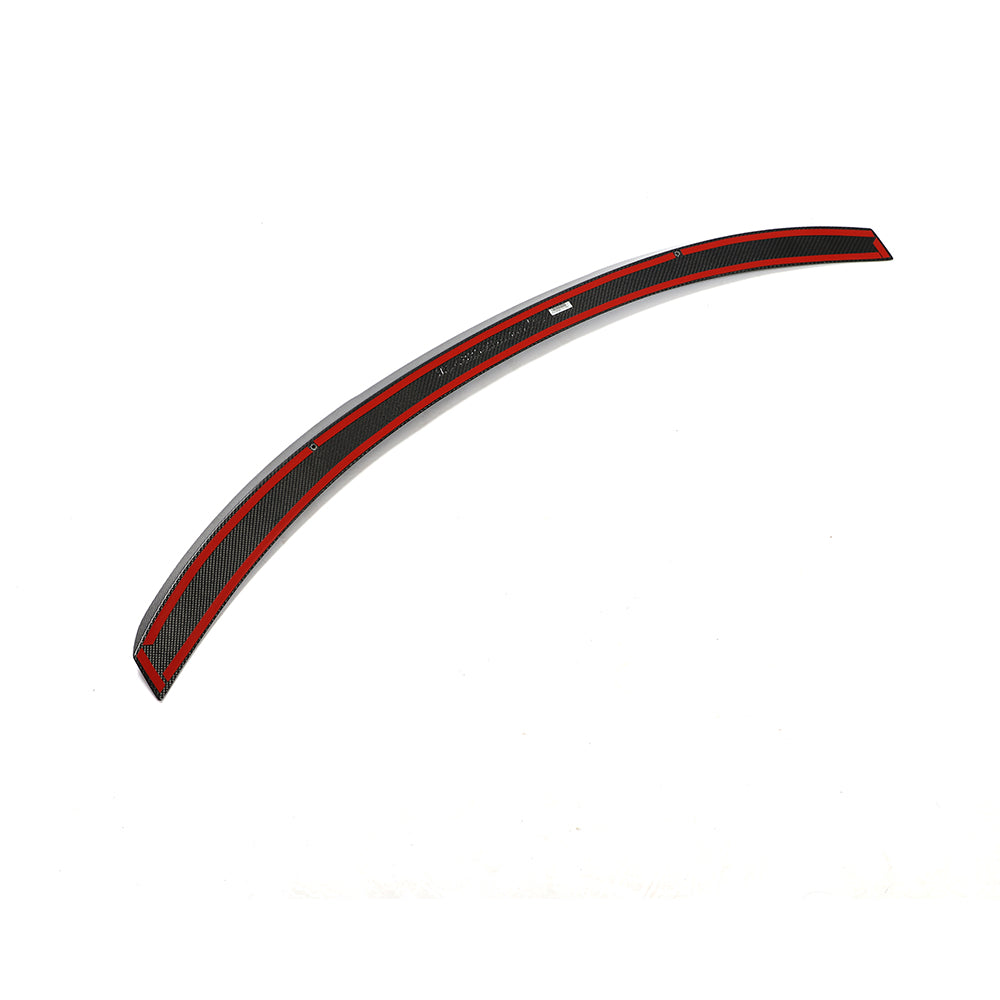 BMW G26 4-Series / i4 - 3D Style Wet Carbon Fiber Rear Trunk Spoiler