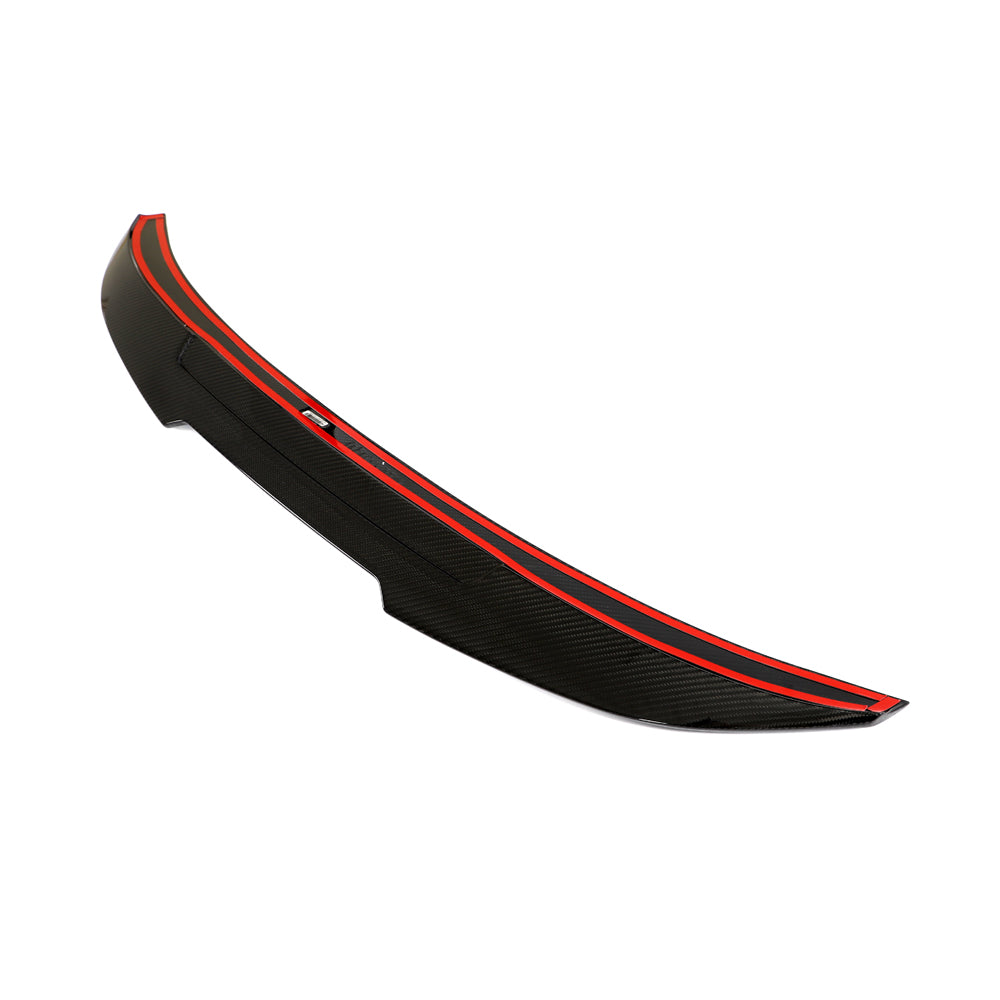 BMW 3-Series F30 / M3 F80 - PSM Style Dry Carbon Fiber Rear Trunk Spoiler