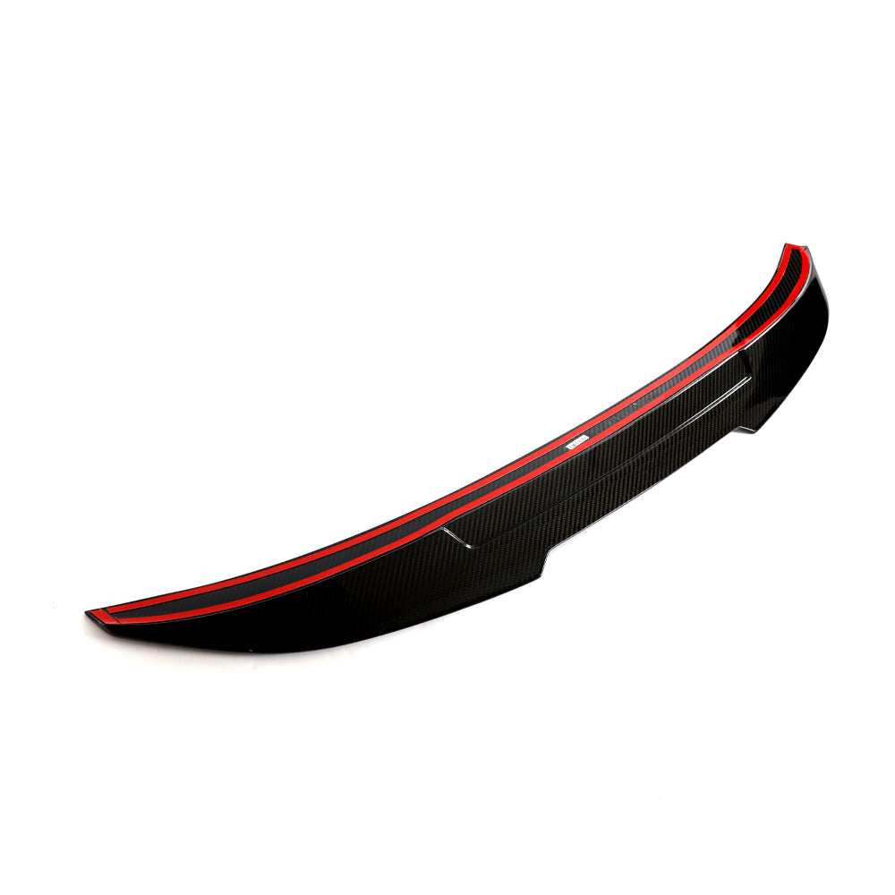 BMW 3-Series F30 / M3 F80 - PSM Style Dry Carbon Fiber Rear Trunk Spoiler