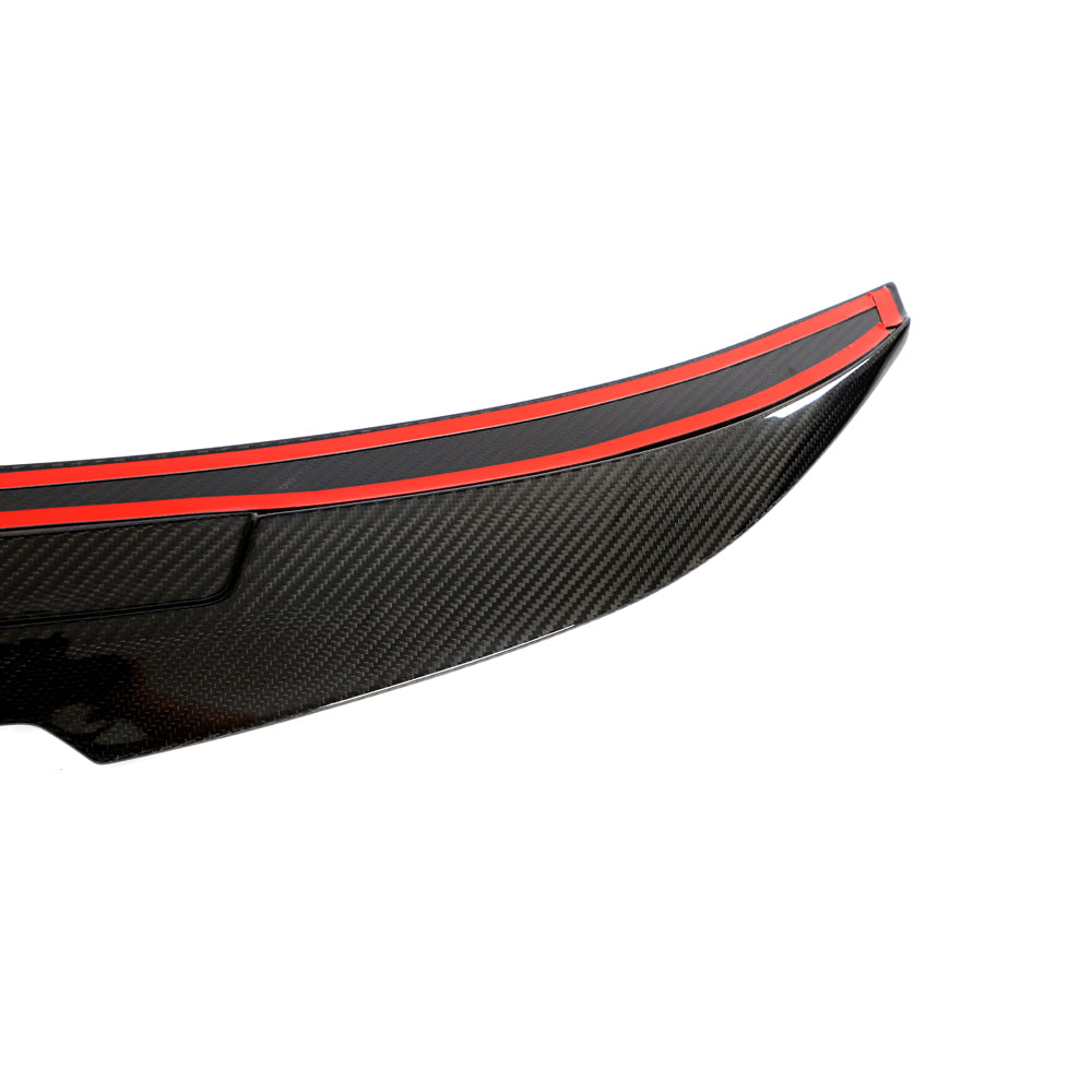 BMW 3-Series F30 / M3 F80 - PSM Style Dry Carbon Fiber Rear Trunk Spoiler