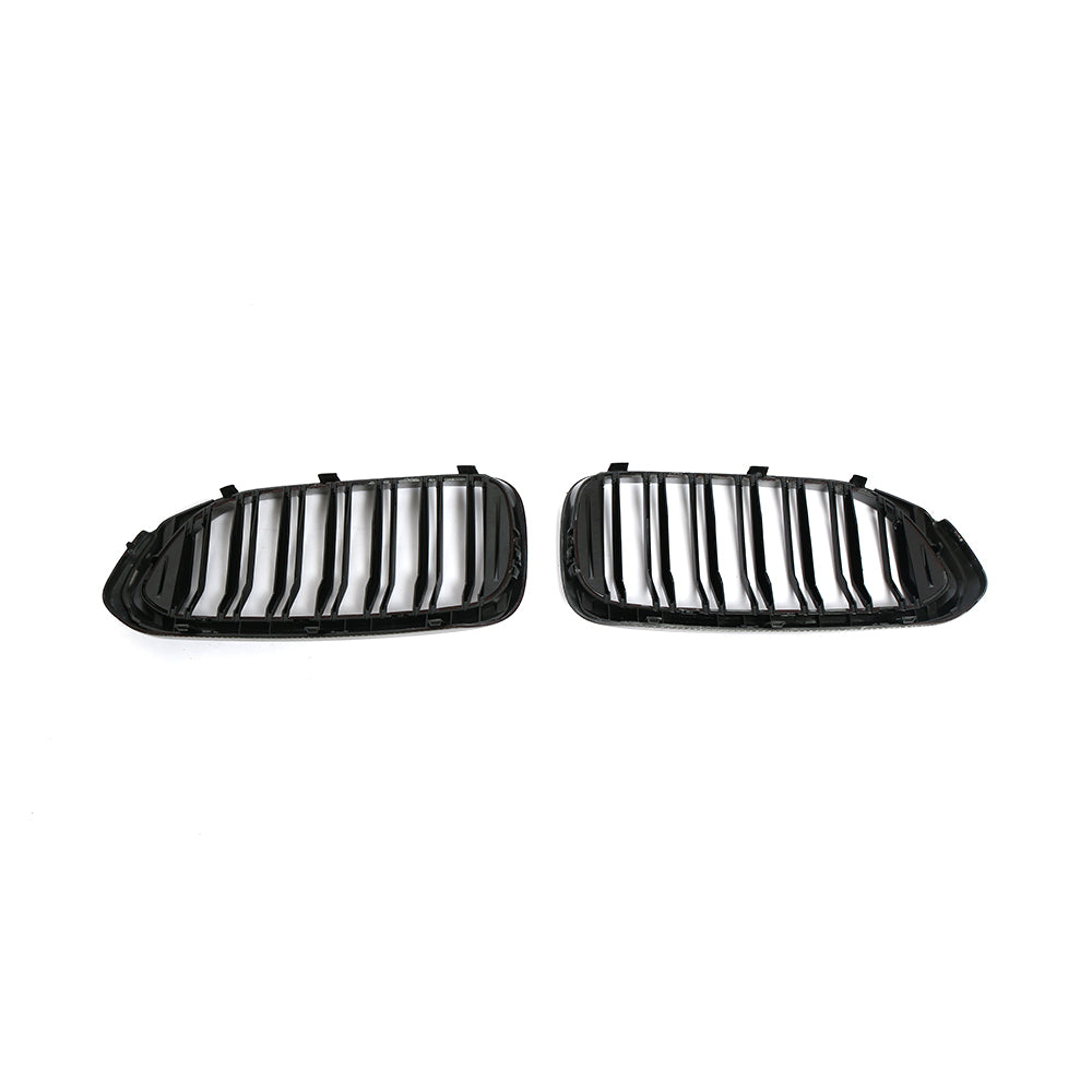 BMW G30 5-Series / BMW F90 M5 - Dual Slat Style Wet Carbon Fiber + ABS Grill